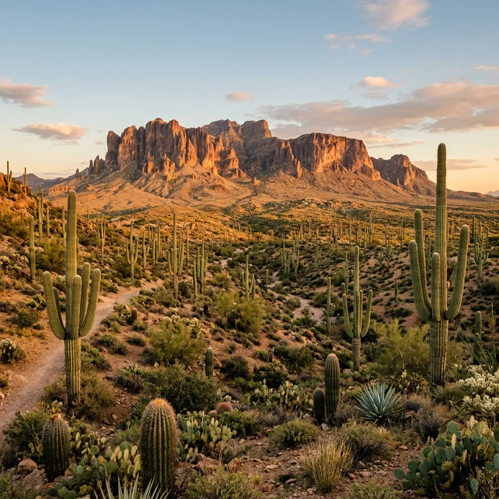 Desert Mountain Landscape